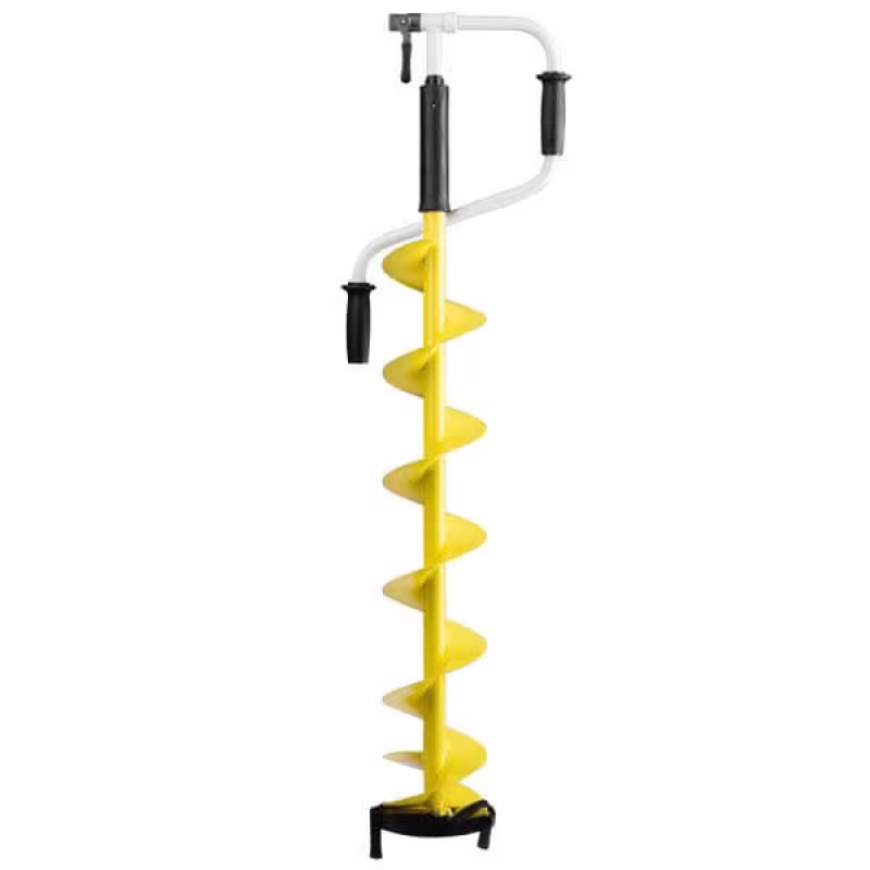 Ледобур ручной Iceberg-Siberia 160R-1600 V3.0, 160 мм, желтый