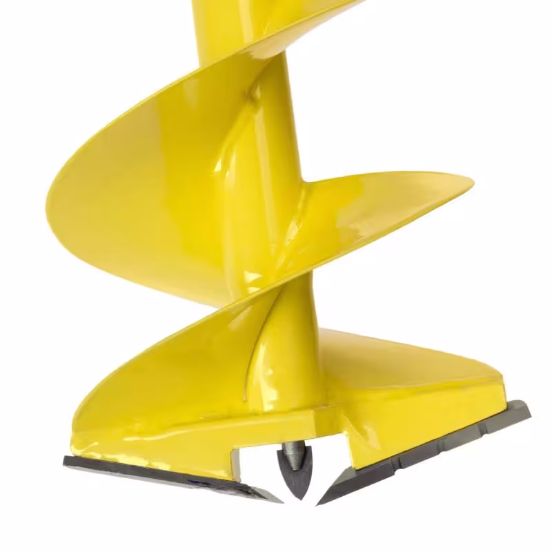 Ледобур ручной Iceberg-Siberia 160R-1600 V3.0, 160 мм, желтый