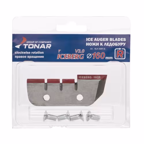 Ножи для ледобура Тонар Iceberg-160R V3.0 (NLA-160R.LS)  