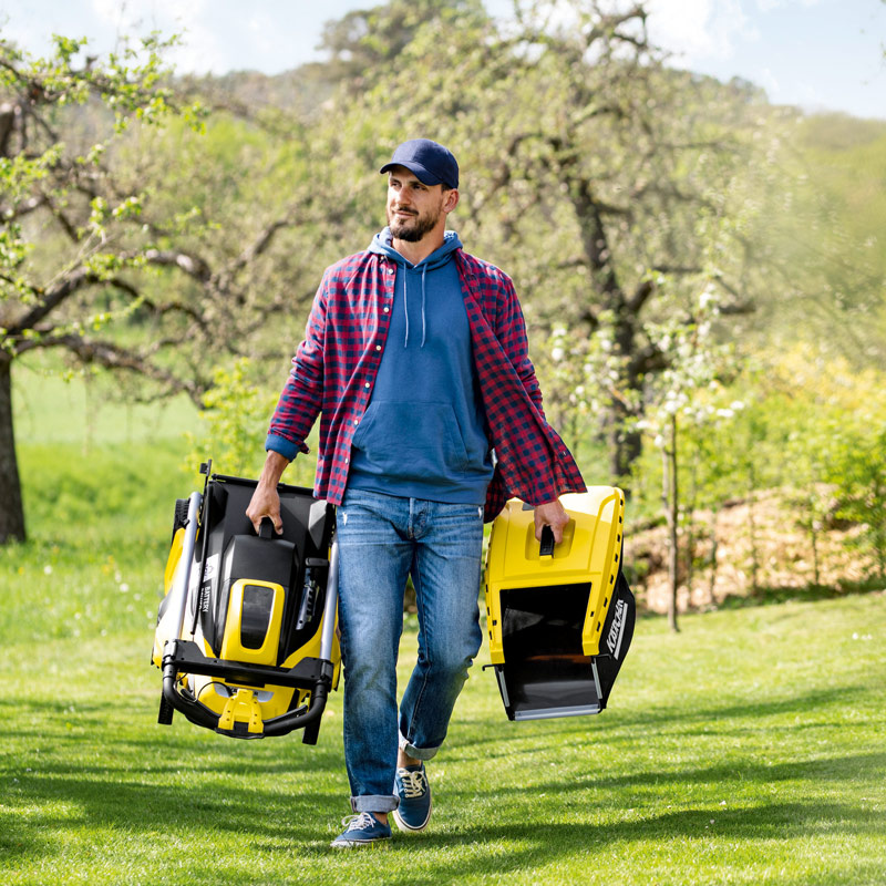 Газонокосилка аккумуляторная Karcher LMO 36-46 Battery Set