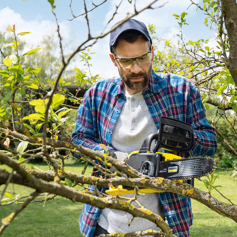 Электропила аккумуляторная Karcher CNS 18-30 Battery