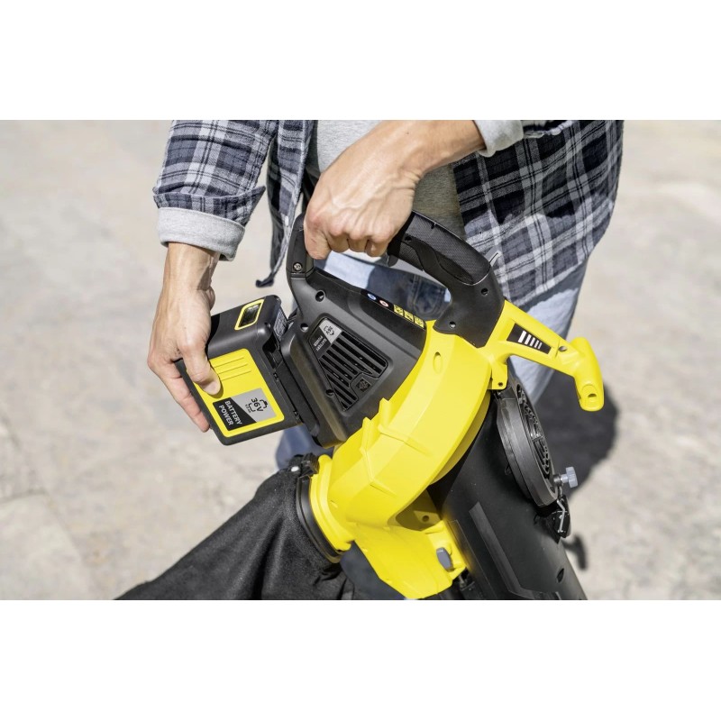 Воздуходувка-измельчитель аккумуляторная Karcher BLV 36-240 Battery