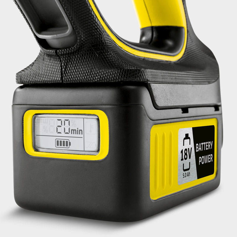 Комплект из аккумулятора и зарядного устройства Karcher Battery Power 18/50 (Li-Ion, 18В, 5Ач)