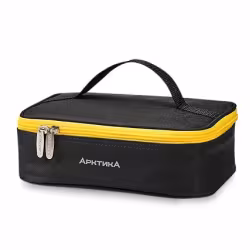 Ланч-сумка с 2 контейнерами и приборами Арктика, 2 л, черная