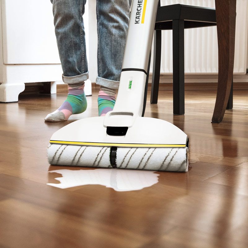 Щетки роликовые серые для электрошвабр Karcher FC, 2 шт.