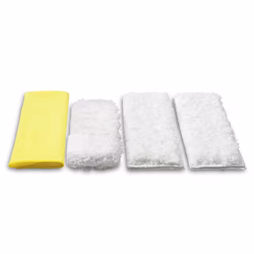 Обтяжки + салфетки для пароочистителей для уборки кухни Karcher, 4 шт.