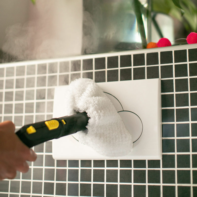 Обтяжки + салфетки для пароочистителей для уборки кухни Karcher EasyFix, 4 шт.