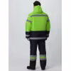 Костюм зимний Факел Дорожник, ткань Оксфорд, зеленый/черный, размер 52-54, 170-176 см