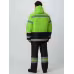 Костюм зимний Факел Дорожник, ткань Оксфорд, зеленый/черный, размер 52-54, 170-176 см