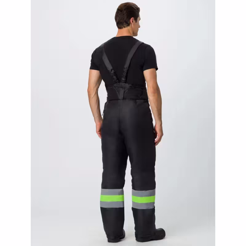 Костюм зимний Факел Дорожник, ткань Оксфорд, зеленый/черный, размер 48-50, 182-188 см