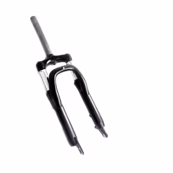 Вилка велосипедная Tech Team, амортизационная Good, 1-1/8" (28,6), безрезьбовая, Dick Brake, ход 80 мм, шток 200 мм, FRK-20-WWD-885D, черный