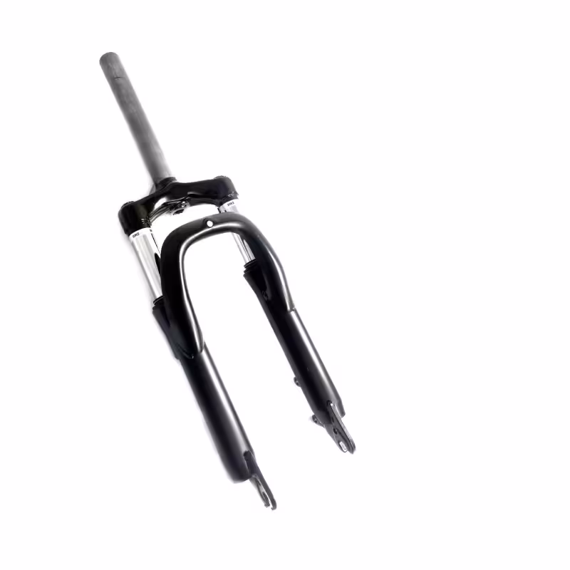 Вилка велосипедная Tech Team, амортизационная Good, 1-1/8" (28,6), безрезьбовая, Dick Brake, ход 80 мм, шток 200 мм, FRK-20-WWD-885D, черный