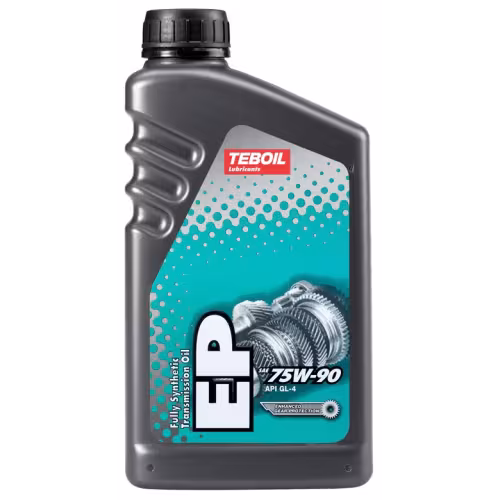 Масло трансмиссионное синтетическое для снегоходов Teboil 75W-90, 1л
