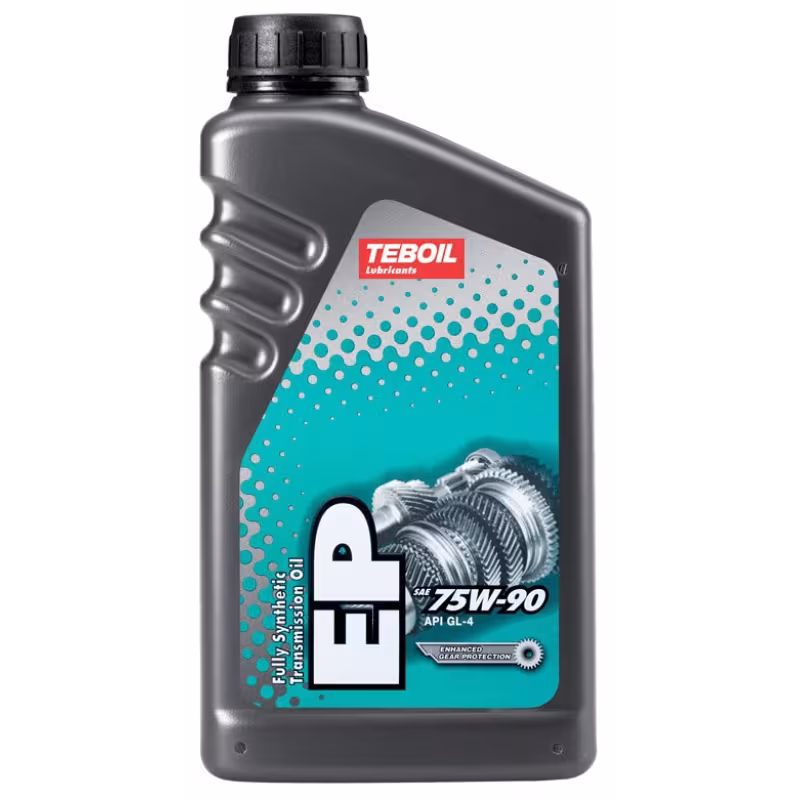 Масло трансмиссионное синтетическое для снегоходов Teboil 75W-90, 1л
