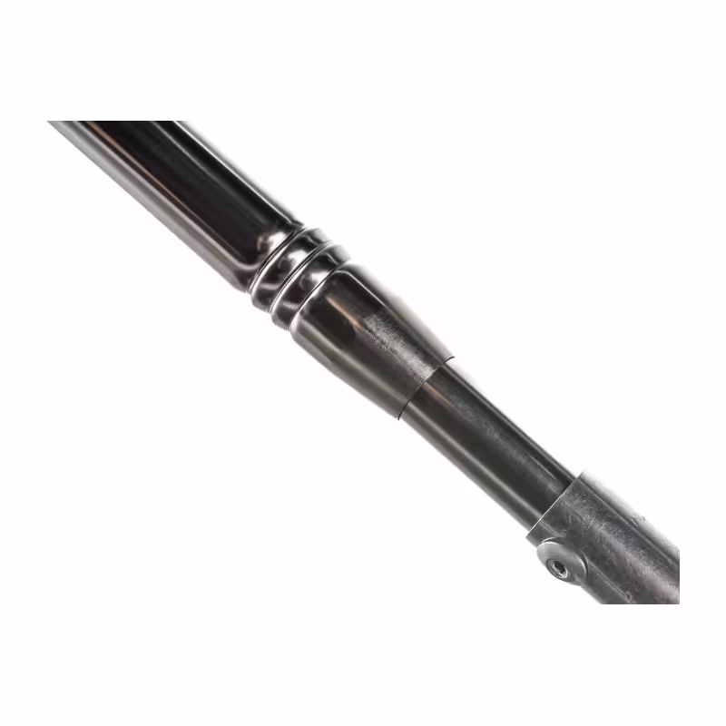 Черпак телескопический для рыбалки Higashi Ice Telescopic Scoop, сталь/черный