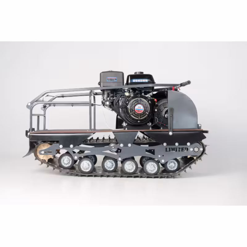 Мотобуксировщик Онего 500 Front Limited, 15 л.с., катки, ручной запуск, реверс