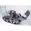 Мотобуксировщик Онего 500 Front Limited, 15 л.с., катки, ручной запуск, реверс