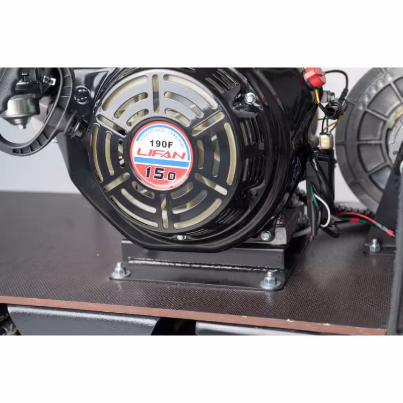 Мотобуксировщик Онего 500 Front Limited, 15 л.с., катки, ручной запуск, реверс