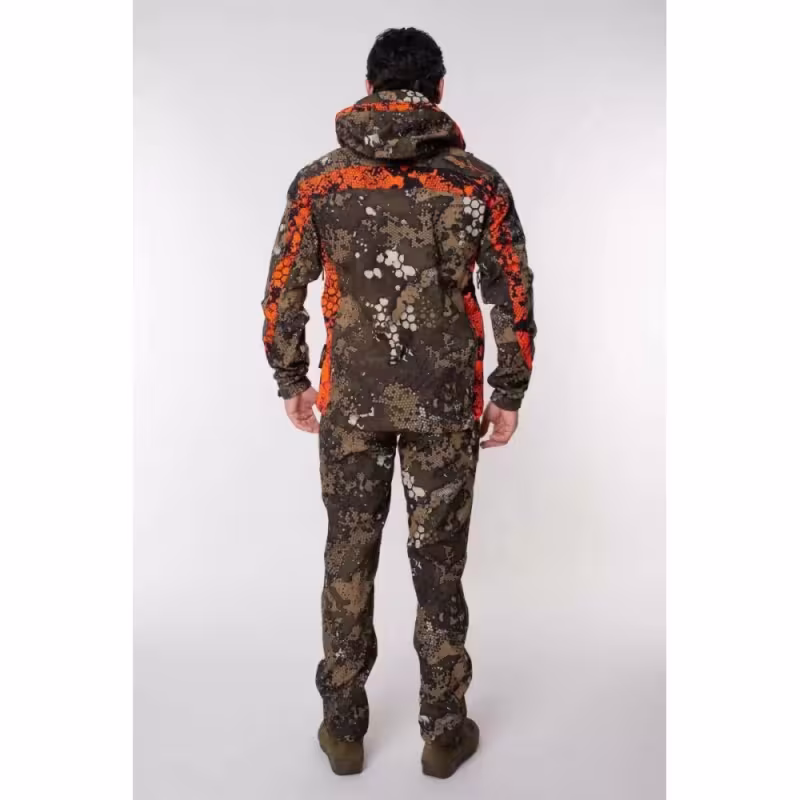 Костюм сигнальный мужской Triton Gear Chameleon PRO -5, ткань Софтшелл, бежевый камуфляж/оранжевый, размер 60-62 (XXL), 170-176 см