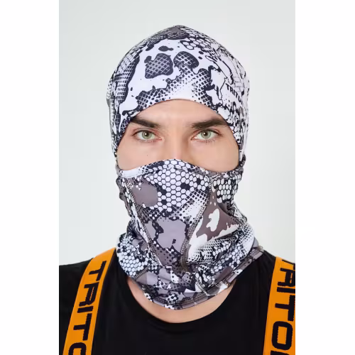 Балаклава Triton Gear Термокрафт, ткань Interlock/Fleece, белый