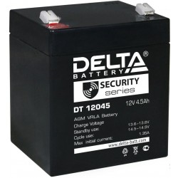 Аккумулятор Delta DT 12045, 4.5Ah, 12V