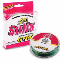 Леска плетеная Sufix Gyro Braid 0.14 мм, 8 кг, 135 м