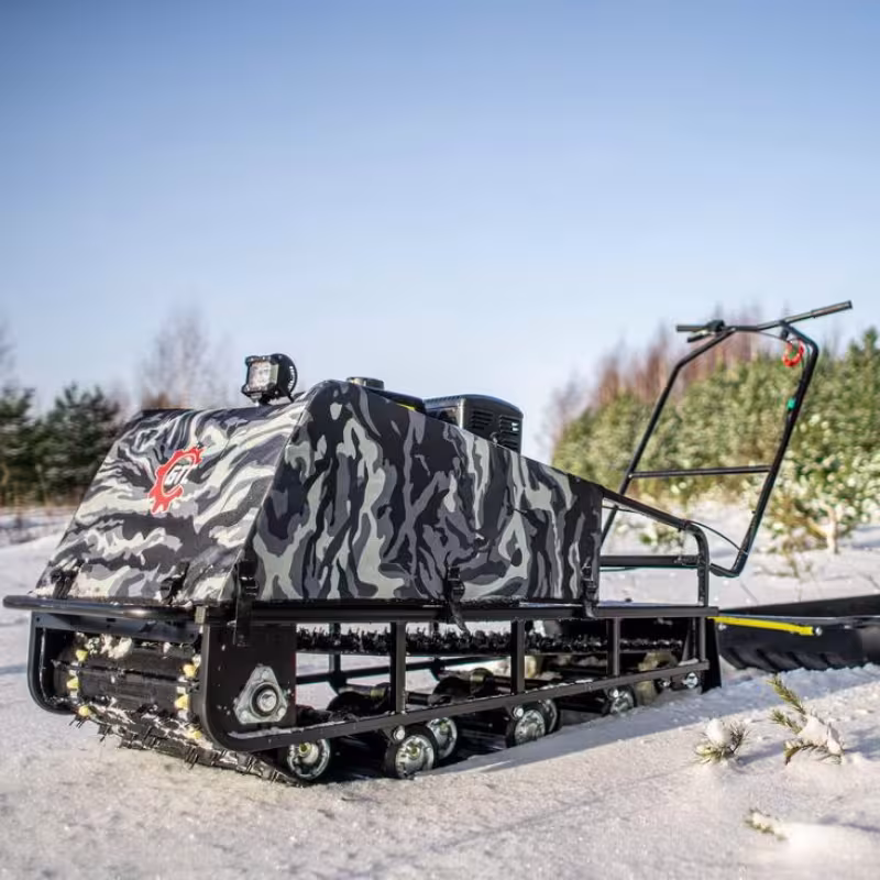 Мотобуксировщик БТС Хит 500, 20 л.с., катки