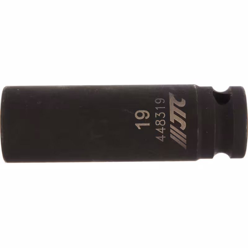 Головка торцевая ударная JTC 448319, 12-гранная, 19 мм, 1/2"