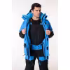 Костюм мужской Triton Gear Yakutiya PRO -50 ПК, ткань Таслан, синий/серый, размер 60-62 (XXL), 182-188 см