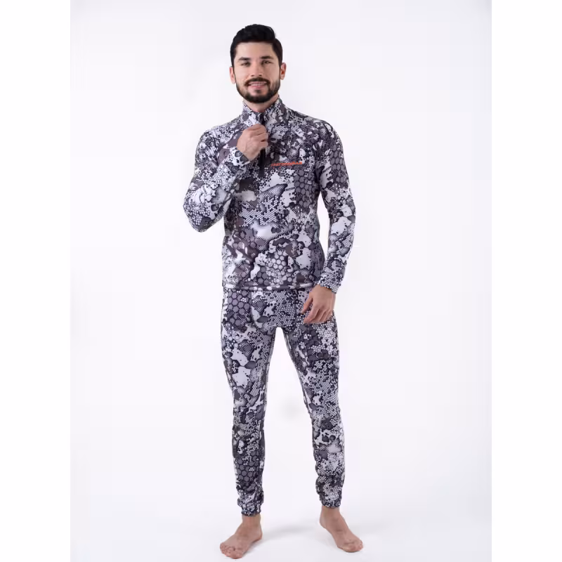 Комплект термобелья мужской Triton Gear Termo Craft, белый камуфляж, размер M