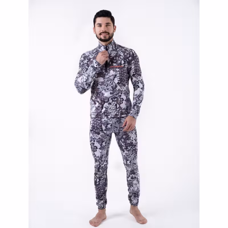 Комплект термобелья мужской Triton Gear Termo Craft, белый камуфляж, размер XXL