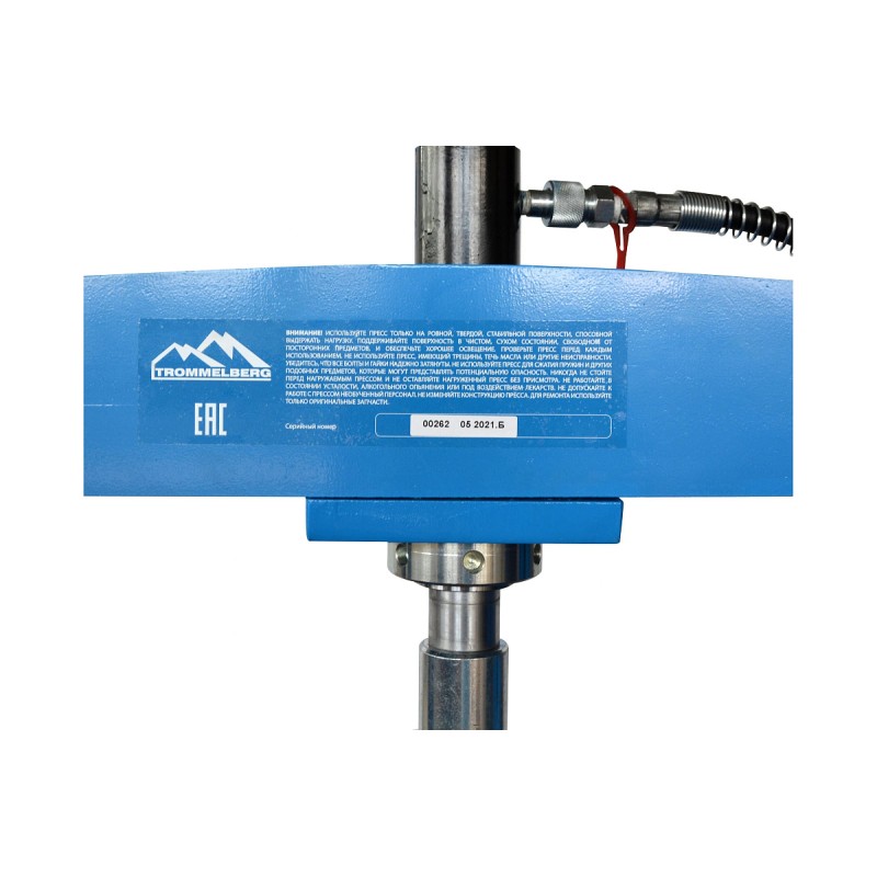 Пресс гидравлический 20 т с насосом, манометром Trommelberg SD100805C