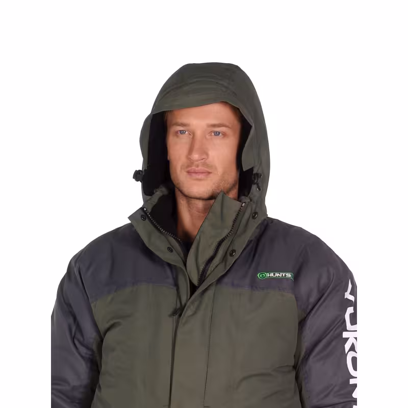 Костюм мужской Huntsman (Восток) Yukon Ice, ткань Кошачий глаз, зеленый/графит, размер 60-62, 182-188 см