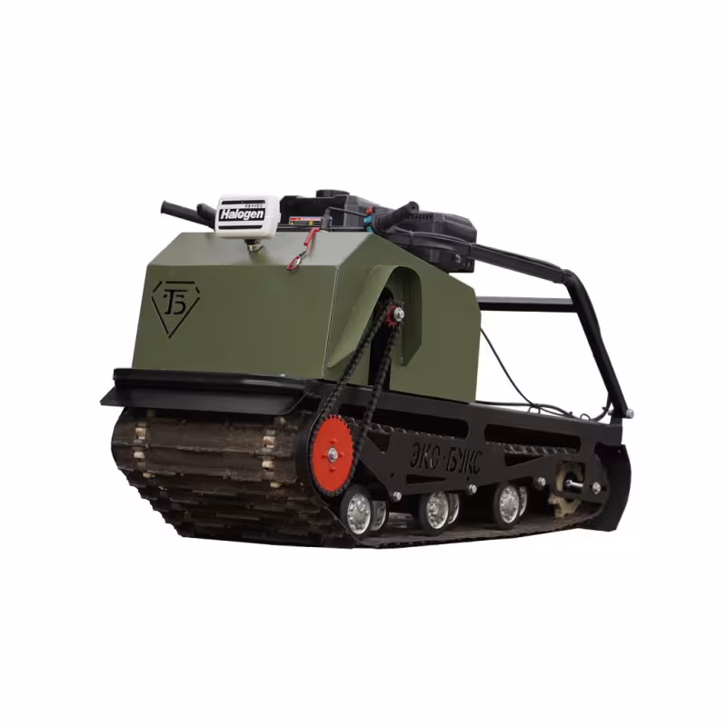 Мотобуксировщик Бурлак Эко-букс. 15 л.с., катки