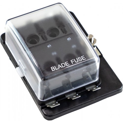 Блок предохранителей Aes AES16150106, 6 гнезд 