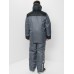 Костюм мужской Huntsman Полюс V-2, ткань Cell, серый/черный, размер 48-50, 182-188 см