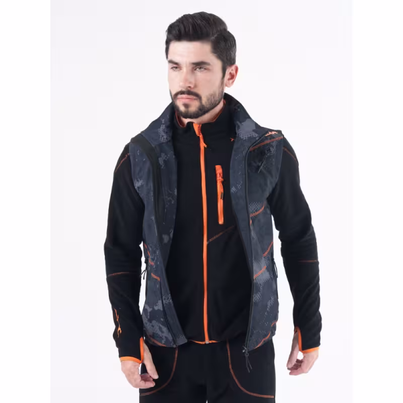 Жилет мужской Triton Gear Irbis, ткань Softshell, черный, размер L