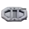 Надувная лодка ПВХ Flinc FORT boat 260, пайол фанерный, серый