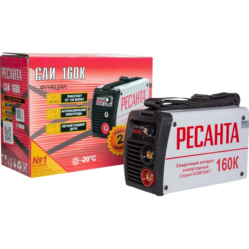 Сварочный инвертор Ресанта САИ-160К 65/35