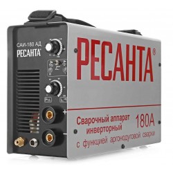 Сварочный аргоновый инвертор Ресанта САИ-180-АД
