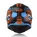 Мотошлем детский Acerbis Impact Steel Junior Blue/Red, голубой/красный, размер М