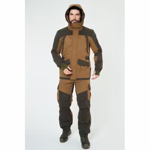 Костюм мужской Triton Gear Gorka PRO -15, ткань Твил, коричневый, размер 60-62, 170-176 см