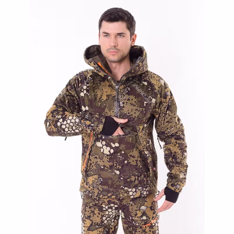 Костюм мужской Triton Gear Vortex -15, ткань Вилтекс, бежевый камуфляж, размер L Tall, 182-188 см