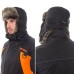 Шапка-ушанка Triton Gear Winter Storm, ткань Таслан, чёрный, размер XL