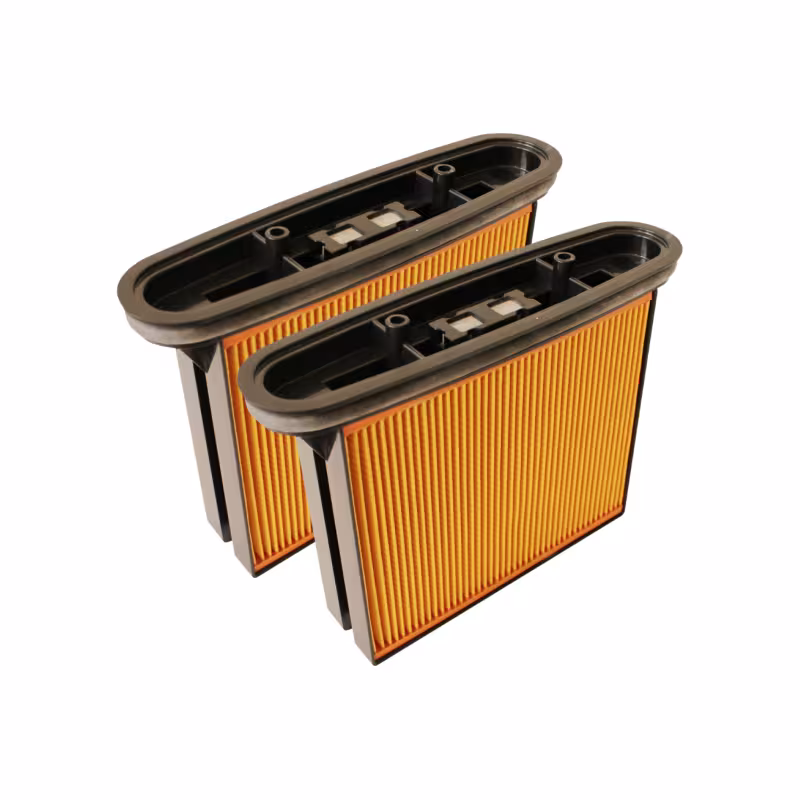 HEPA-фильтр складчатый Euroсlean BGPM-50 для пылесоса Bosch GAS 50, 2 шт.