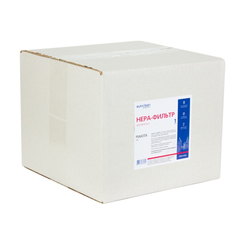HEPA-фильтр складчатый синтетический Euroclean MKSM-445X для пылесоса Makita 445X