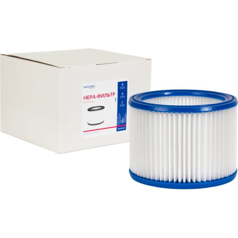 HEPA-фильтр складчатый синтетический Euroclean MKSM-VC2512 для пылесосов Makita