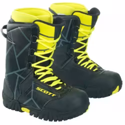 Ботинки снегоходные Scott X-Trax TP, черный/желтый, размер 44
