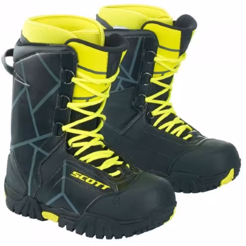 Ботинки снегоходные Scott X-Trax TP, черный/желтый, размер 44