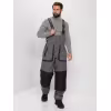 Костюм мужской Huntsman Siberia Lux, ткань Breathable, серый/черный, размер 48-50, 170-176 см